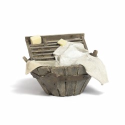 Cubo lavadero con tabla y jabón   PJ12001