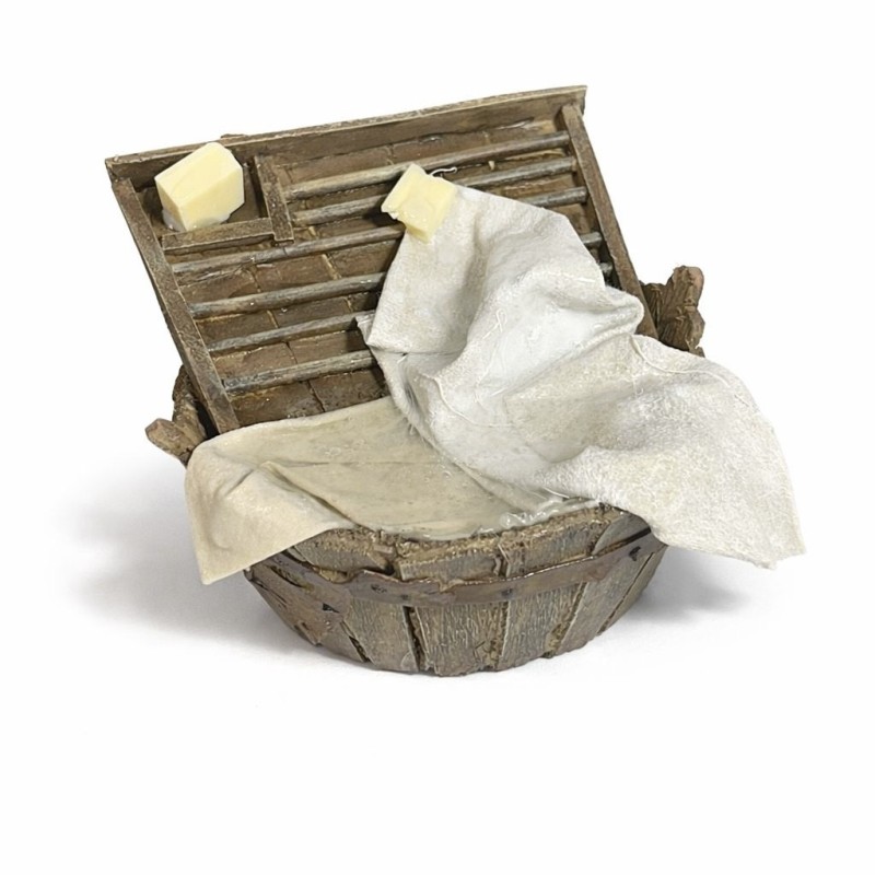 Cubo lavadero con tabla y jabón   PJ12001